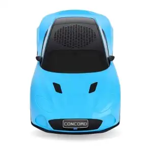 AsilTech Mavi Araba Tasarımlı Hoparlör - Bluetooth FM USB Özellikli