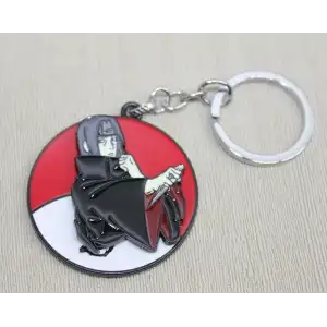 AsilTech Metal Dönen Itachi Uchiha Anahtarlık
