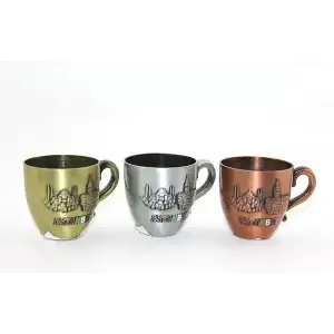 AsilTech Metal İstanbul Yöresel Bardak