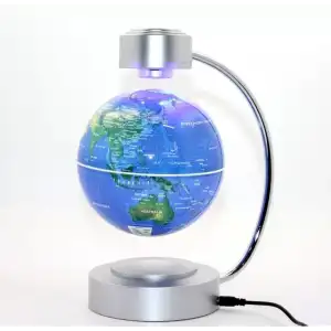 AsilTech Mıknatıslı Ortada Dönen Dünya Küre Model 2