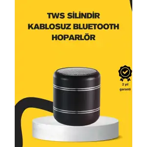 AsilTech Mini Alüminyum Bluetooth Hoparlör Yüksek Bas Performansı
