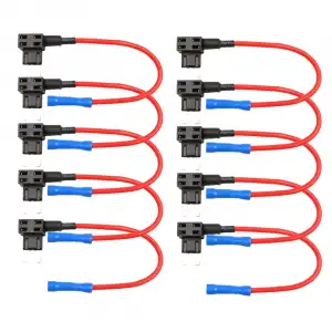 AsilTech Mini Bıçak Sigorta Çoklayıcı Fuse Tap 10 Adet