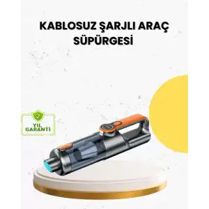 AsilTech Mini El Süpürgesi Çok Başlıklı Kablosuz Vakum Güçlü Emiş Numaratör Hediyeli