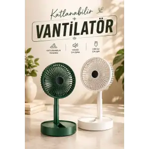 AsilTech Mini Fan Soğutucu Telefon Tutucu Vantilatör