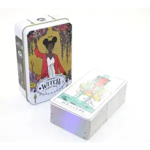 AsilTech Modern Witch Metal Kutulu Tarot Kartı