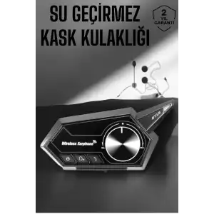 AsilTech Motorcu Kulaklığı Kask Kulaklığı ANC Özelliği Sesli Görüşme Özelliği