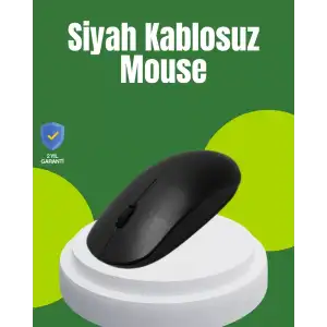 AsilTech Optik Sensörlü Sessiz Fare – Geniş Uyumluluk ve Ergonomik Yapı