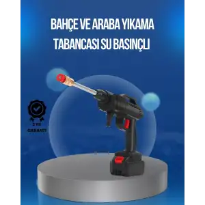 AsilTech Orijinal 2025 48V Şarjlı Basınçlı Temizlik Tabancası A Kalite Seri