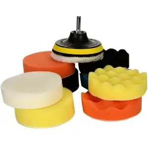 AsilTech Oto Pasta Cila Polisaj Sünger Seti 11 Parça