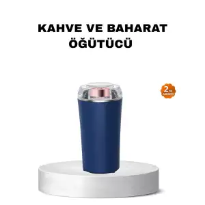 AsilTech Otomatik Paslanmaz Çelik Kahve ve Baharat Öğütücü