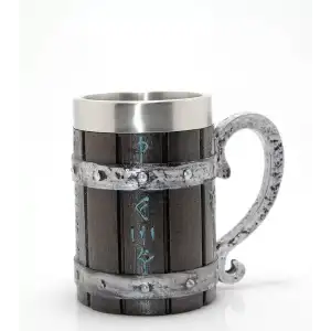 AsilTech Paslanmaz Çelik Tasarım Kupa Bardak (XL Boyut)