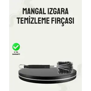 AsilTech Paslanmaz Çelik Telli Mangal Temizlik Fırçası