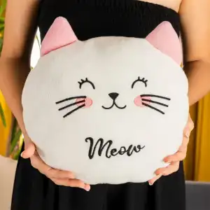 AsilTech Peluş Kedi Yastık