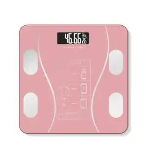 AsilTech Pembe Renk Bluetooth Özellikli Akıllı Tartı
