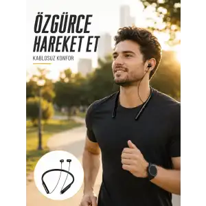 AsilTech PG-100 Kablosuz Bluetooth Kulaklık Yeni Nesil