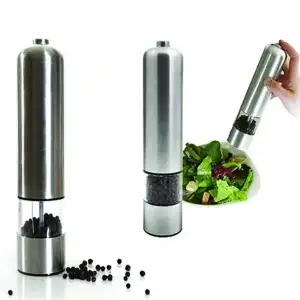 AsilTech Pilli Otomatik Baharat Değirmeni