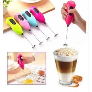 AsilTech Pilli Süt Köpürtücü ve Yumurta Çırpıcı