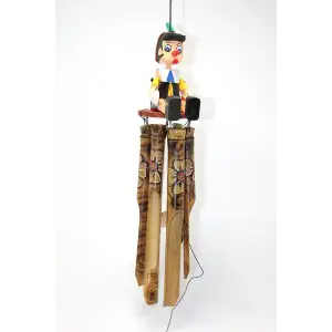 AsilTech Pinokyolu Bambu Çan 60 Cm