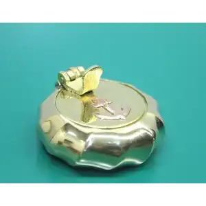 AsilTech Pirinç Çapalı Kapaklı Küllük 5 Cm