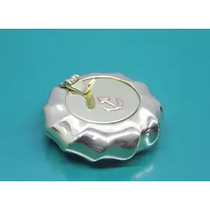 AsilTech Pirinç Çapalı Kapaklı Küllük 7 Cm