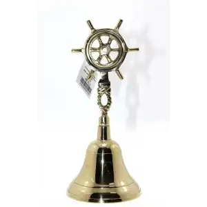 AsilTech Pirinç Dümen Kulplu El Çanı