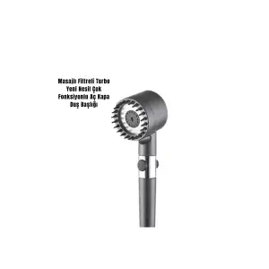 AsilTech PLASTİK DUŞ BAŞLIĞI FİLTRELİ