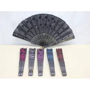 AsilTech Plastik Pullu Yelpaze Siyah Renk