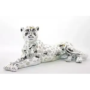 AsilTech Polyester Oturan Kaplan Figürü