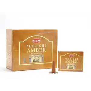 AsilTech Precious Amber Aromalı Konik Tütsü