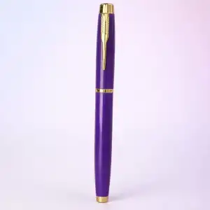 AsilTech Premium Mor Metal Roller Kalem
