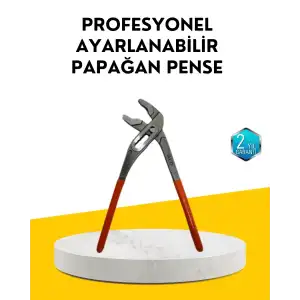 AsilTech Profesyonel Ayarlı Pense Kurbağacık Ağzı Geniş Açılım