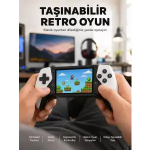 AsilTech PS1 GBA NES Oyun Destekli Retro Cihaz Yeni Nesil