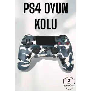 AsilTech PS4 Oyun Kolu Kamuflaj Desenli Joystick