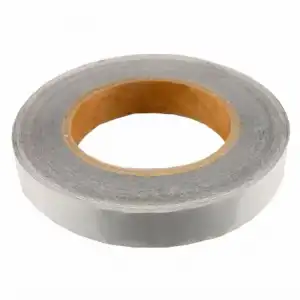 AsilTech Reflektif Fosfor Şerit Bant Reflektör Beyaz 2cm x 25 Metre