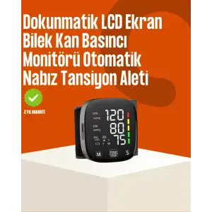AsilTech Renkli Risk Göstergeli Tansiyon Aleti