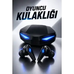 AsilTech RGB Işıklı Yüksek Ses Kaliteli Gamer Kulaklık Bluetooth Bağlantılı