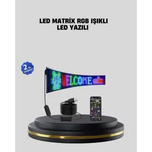 AsilTech RGB LED Panel Renkli Işık Efektli Dekoratif Aydınlatma