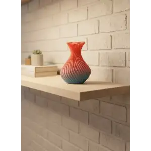 AsilTech Romantik Kalp Figürlü Süslük Vazo Modern Tasarım 15 cm