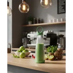 AsilTech Sağlıklı İçecekler İçin Kompakt USB Şarjlı Blender