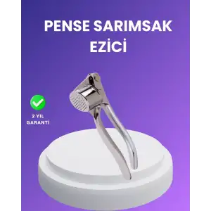 AsilTech Sarımsak Presi Kolay Temizlik ve Yüksek Basınçlı Ezme