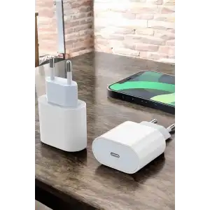 AsilTech Şarj Aleti İOS 15/15 Pro Max Uyumlu Şarj Adaptörü ve Kablosu