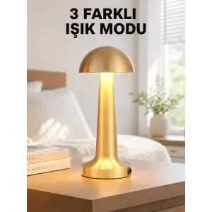 AsilTech Şarjlı Dimmerli LED Masa Lambası – 4-8 Saat Aydınlatma Yeni Nesil