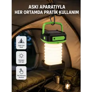 AsilTech Şarjlı LED Lamba – Dokunmatik Sensörlü, 3 Kademeli Parlaklık