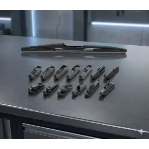 AsilTech Sentinel Arka Muz Silecek 10 Aparatlı 275mm