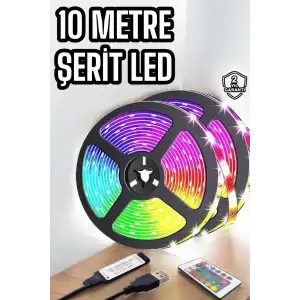AsilTech Şerit Led Yeni Nesil 10 Metre Her Ortama Uygun