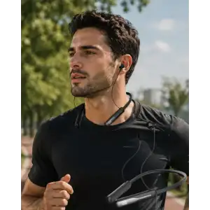 AsilTech Ses Değiştirme Özellikli Boyun Askılı Bluetooth Spor Kulaklığı