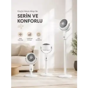 AsilTech Sessiz Çalışma Özelliğiyle Rahat Kullanım Sunan Dikey Vantilatör