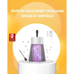 AsilTech Sessiz ve Güvenli Sivrisinek Kovucu Lamba