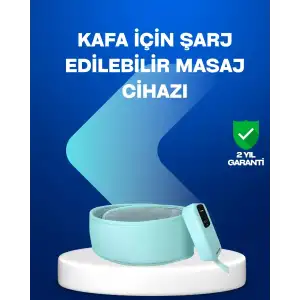 AsilTech Sıkıştırmalı Baş Masaj Aleti Ev Tipi Konforlu Masaj Deneyimi