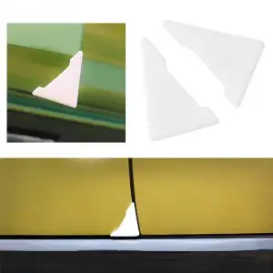 AsilTech Silikon Araba Kapı Köşe Koruyucu 2li Beyaz